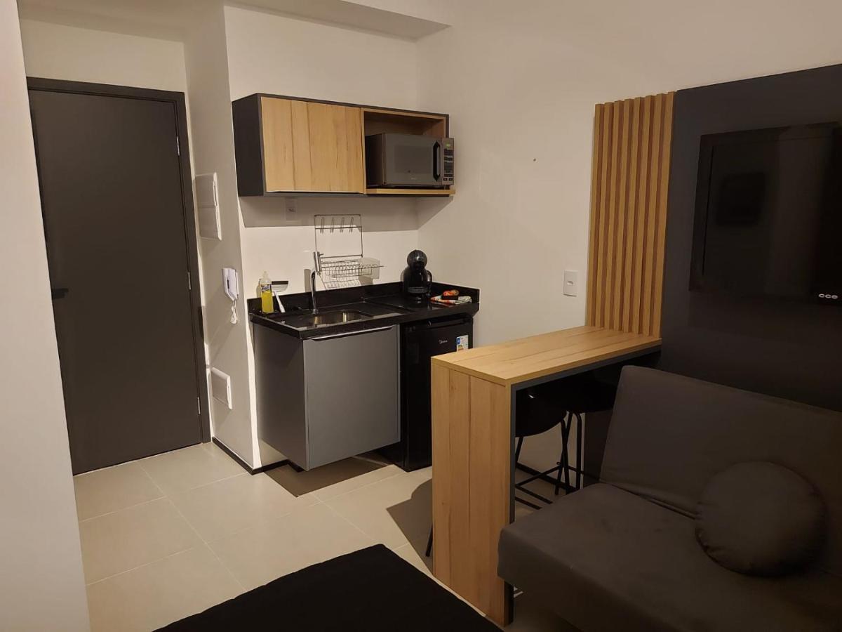 Flat / Studio Allianz Parque Сан-Пауло Экстерьер фото